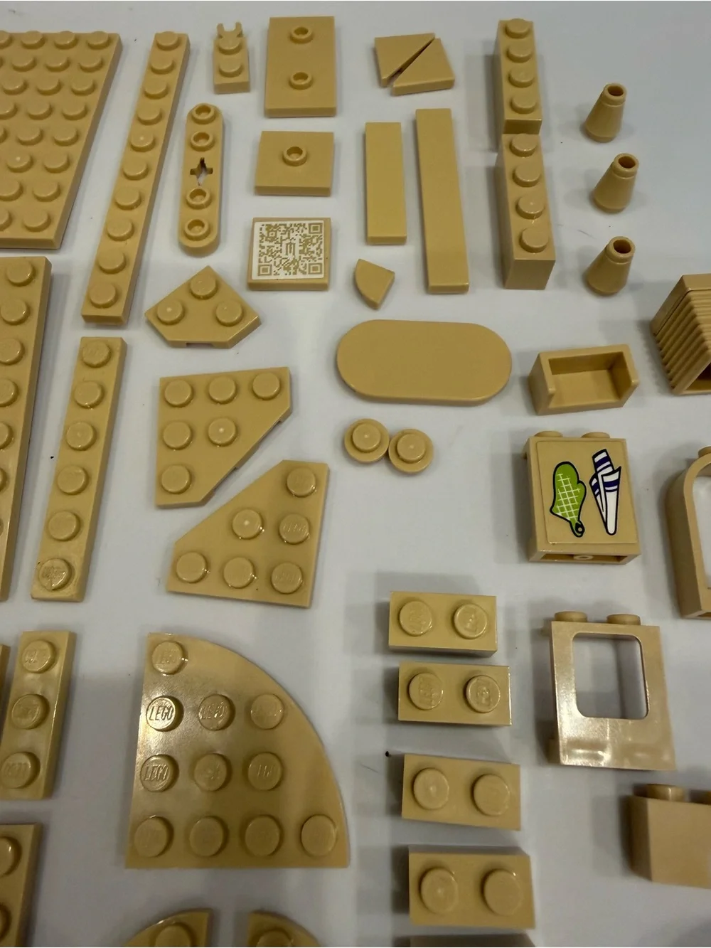 Lego tan blocks